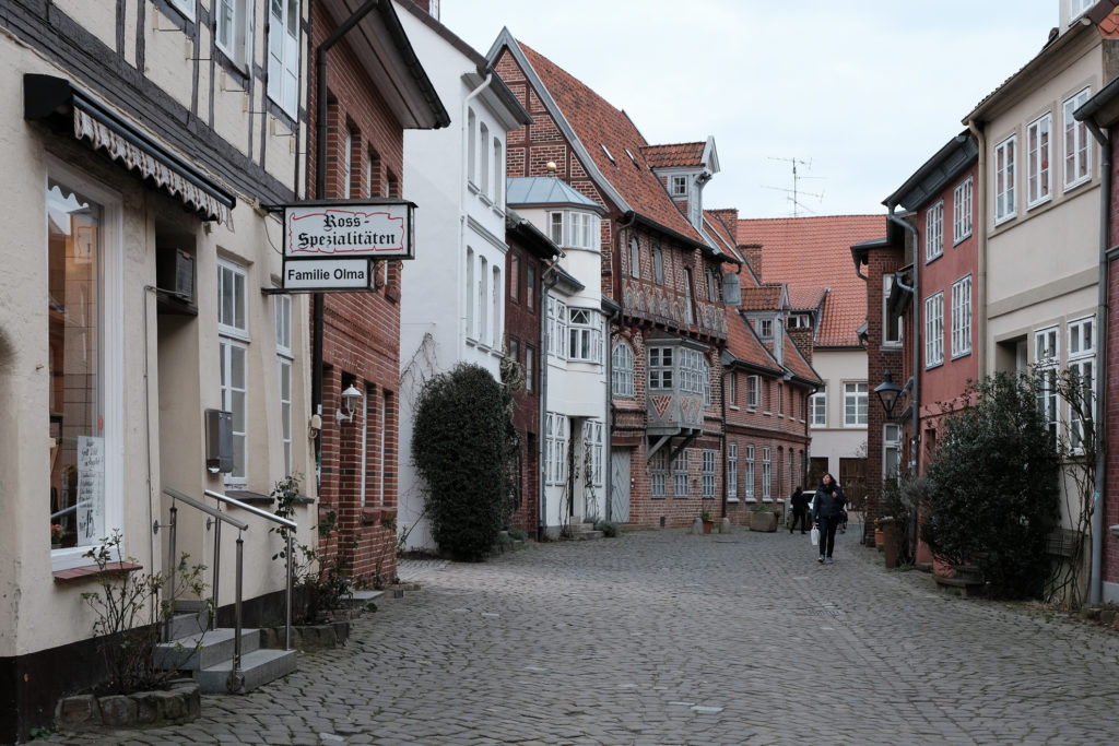 So begrüßt uns Lüneburgs Altstadt